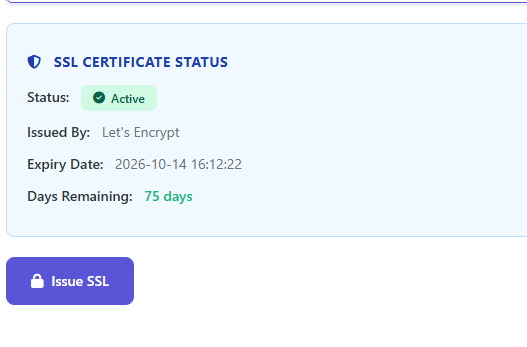 Certificado SSL