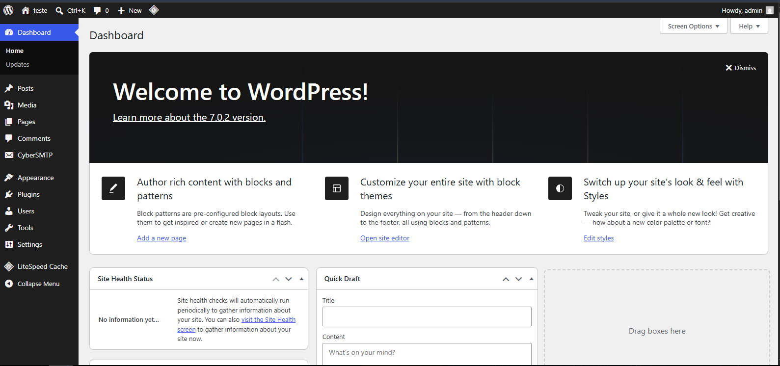 WordPress Otimizado